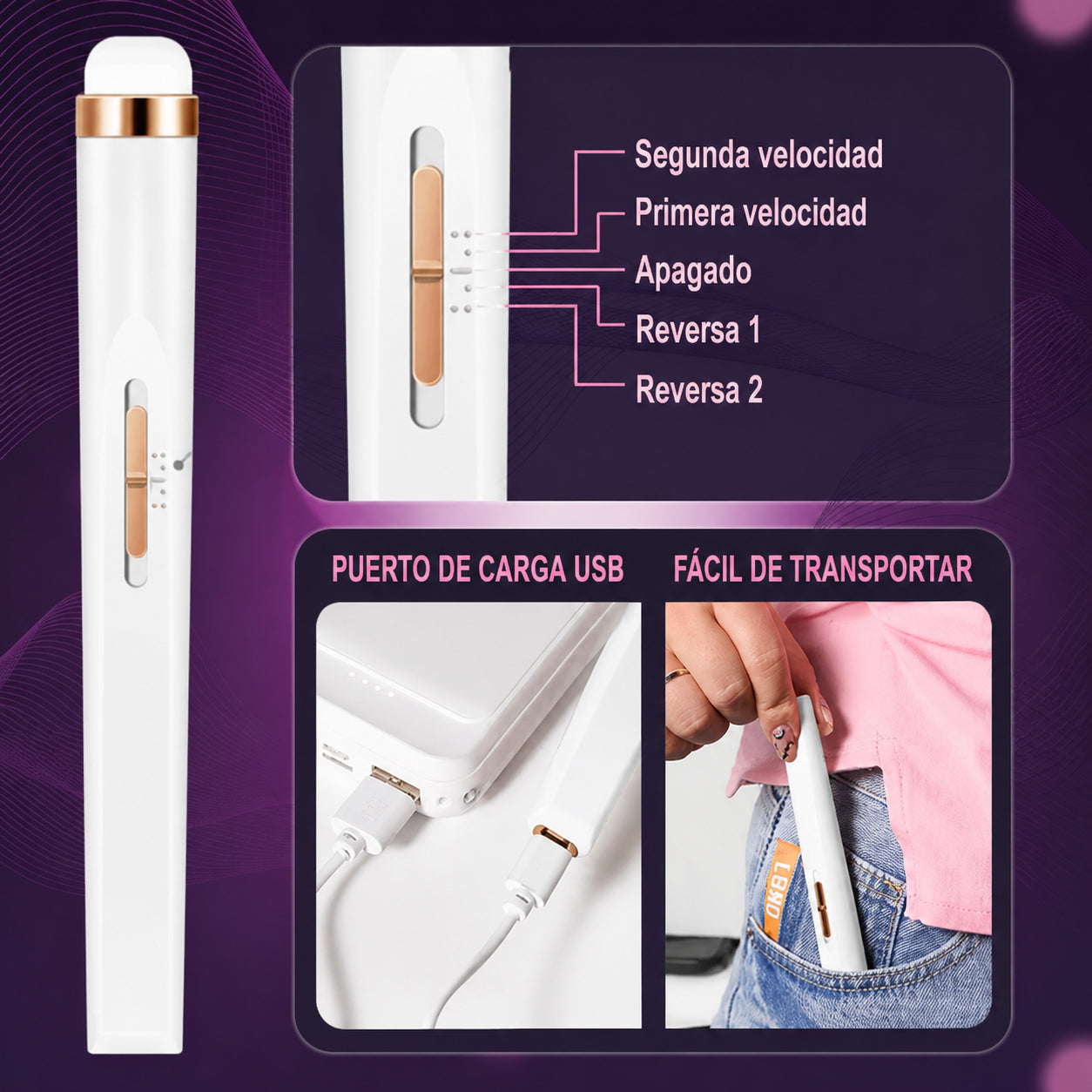 Torno de uñas 5 en 1